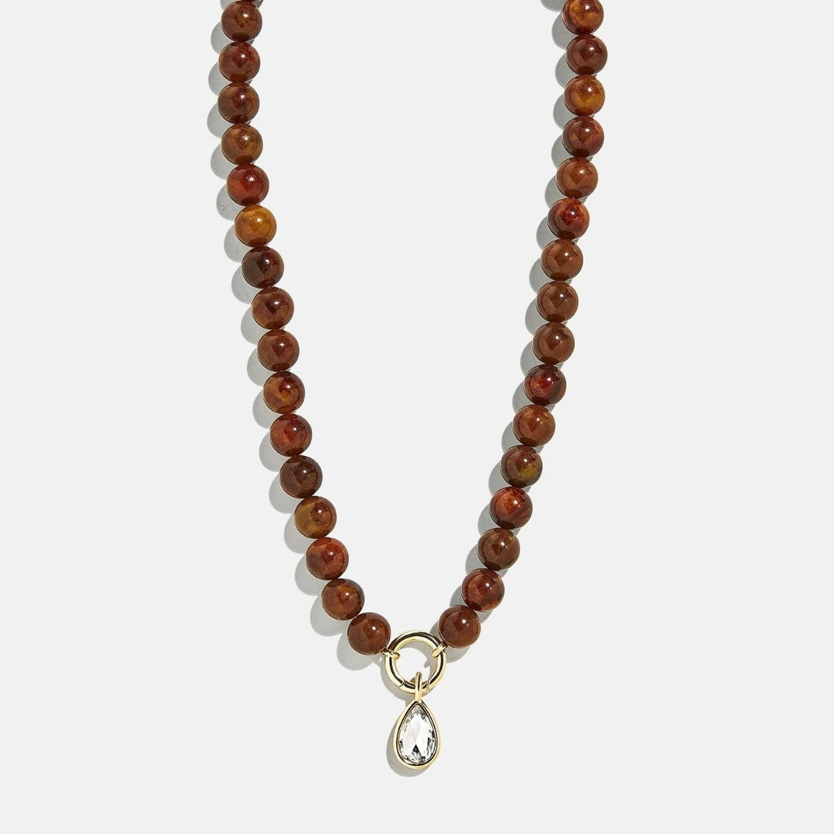 Classy Multi-Color Beaded Pendant Necklace