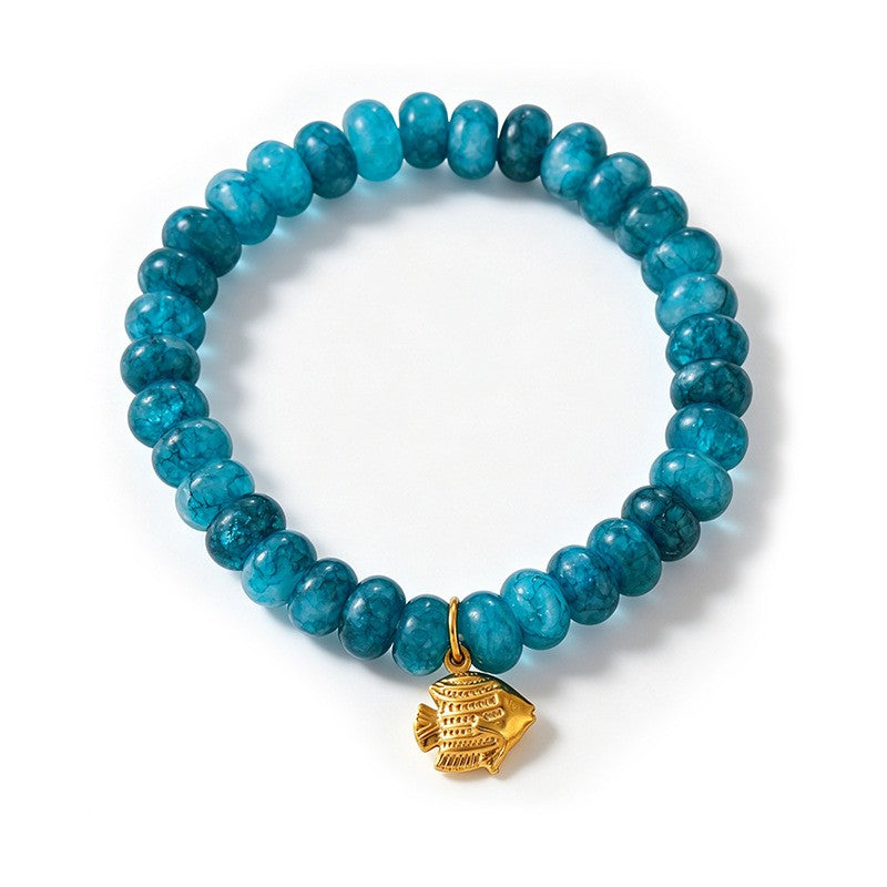 Boho Rainbow Ocean Charm Bracelet Set