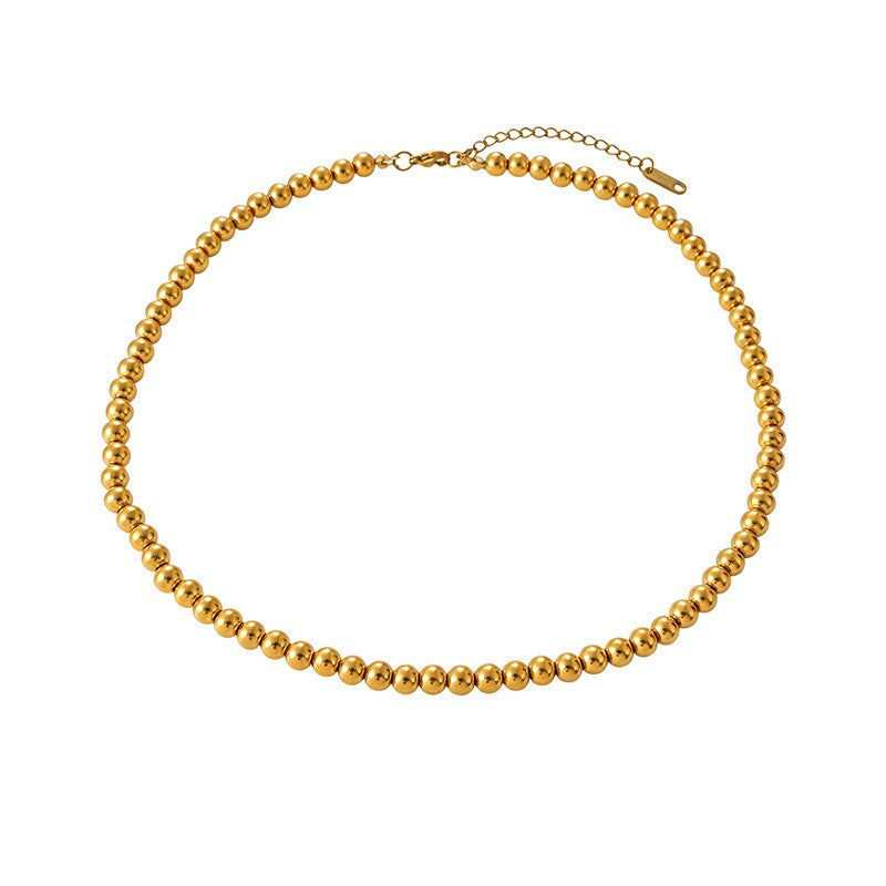 Romantic Pearl Beaded Heart Necklace Set