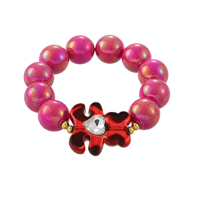 Playful Candy Resin Bear Bracelet