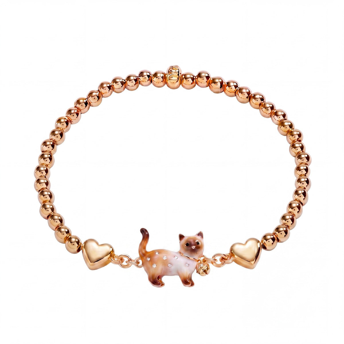 Dainty Enamel Animal Charm Bracelet