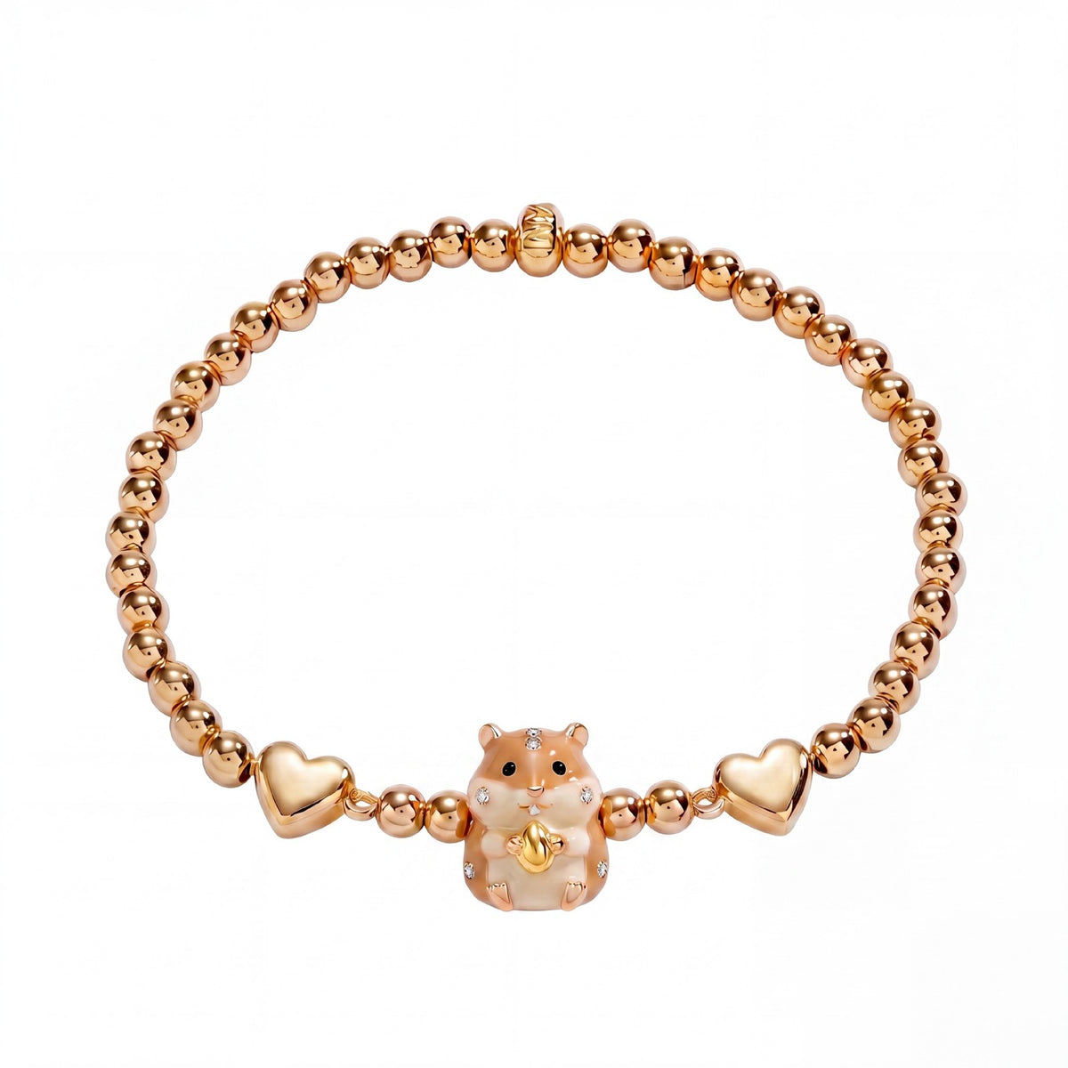 Dainty Enamel Animal Charm Bracelet