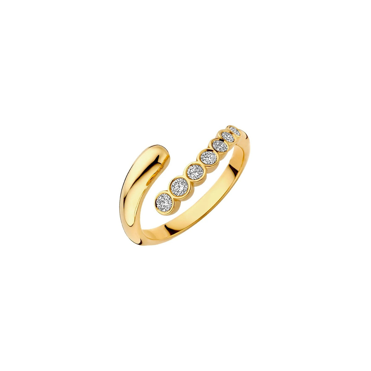 Classy Marquise Zirconia Open Ring
