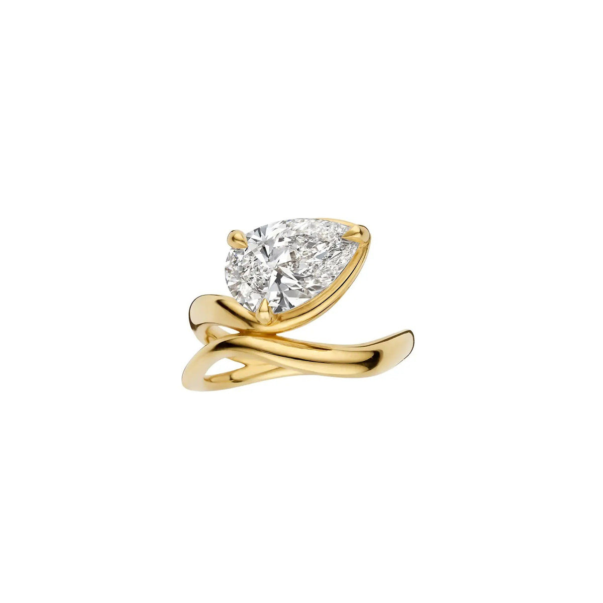 Classy Marquise Zirconia Open Ring