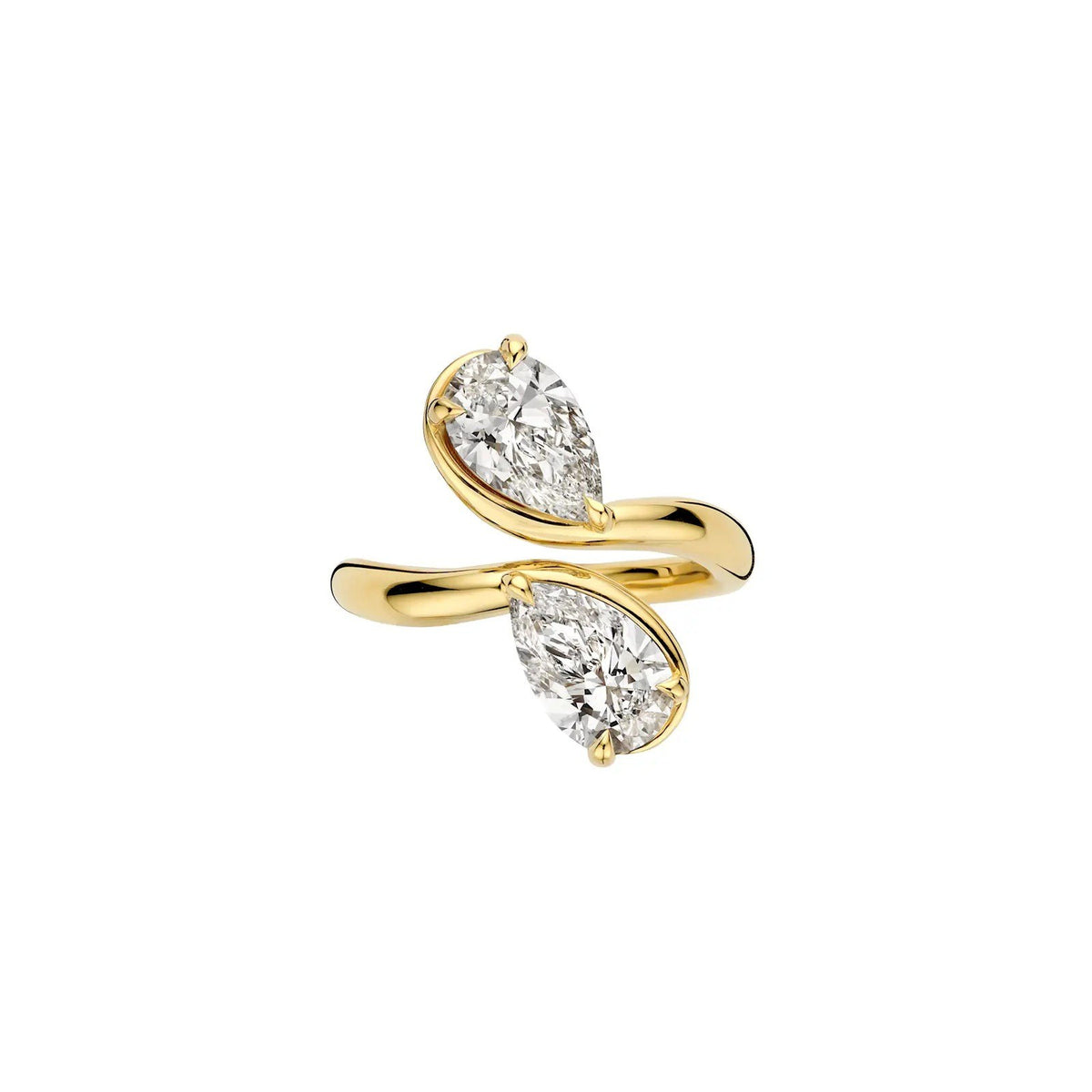 Classy Marquise Zirconia Open Ring