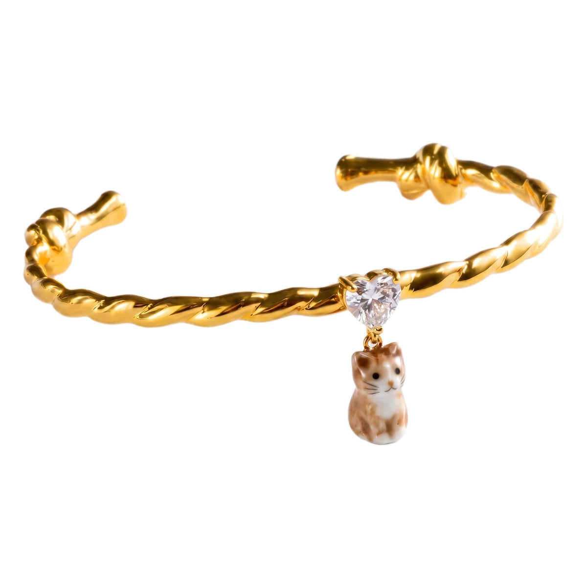 Classy Twisted Rope Star Bracelet