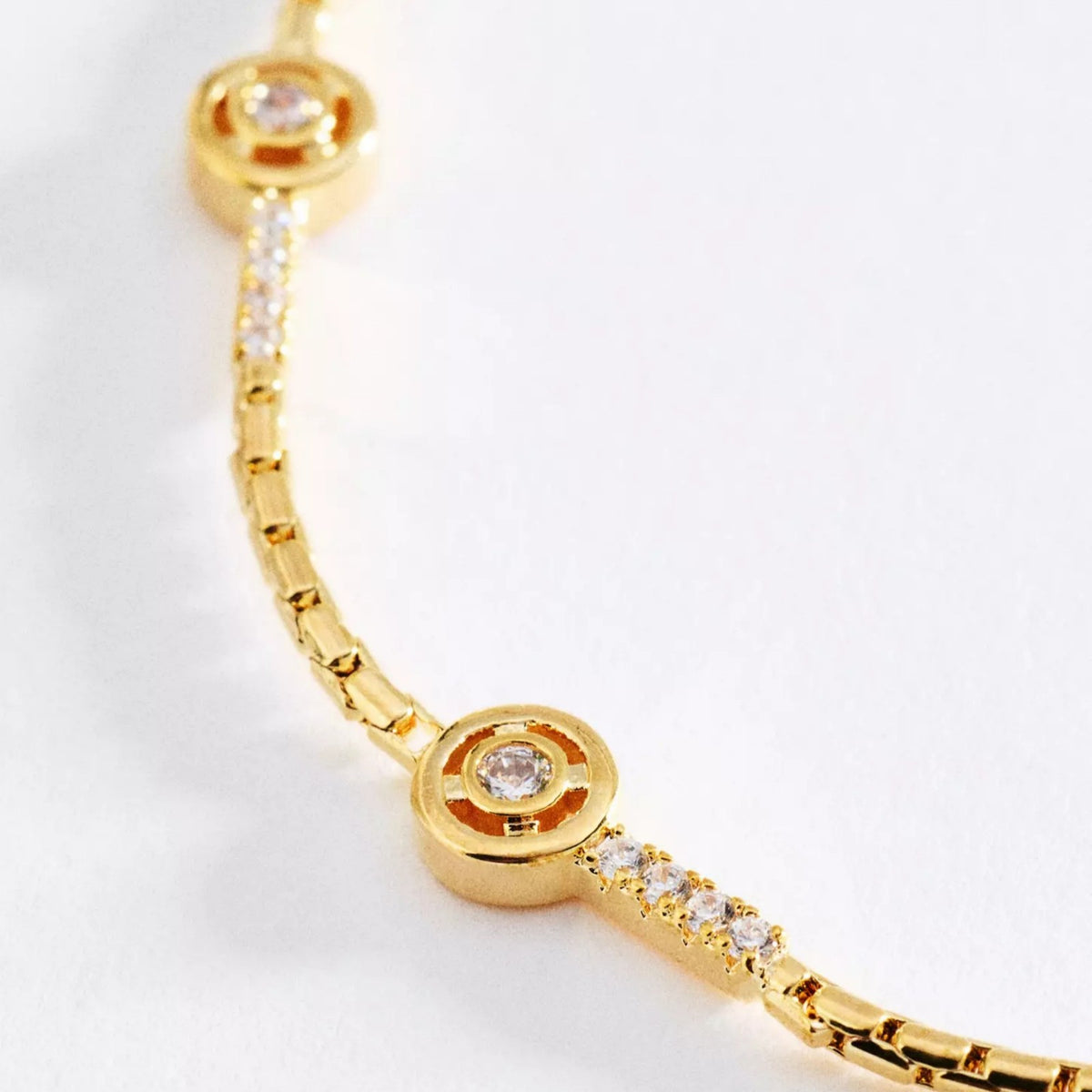 3pc Dainty Mixed Chain Bracelet Set