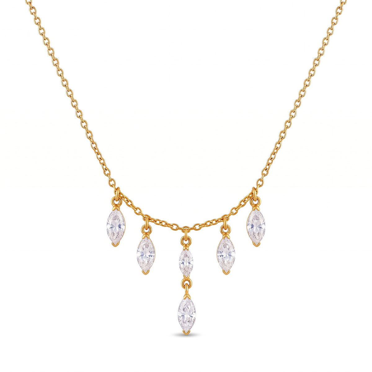 Dainty Layered Celestial Moon Star Necklace