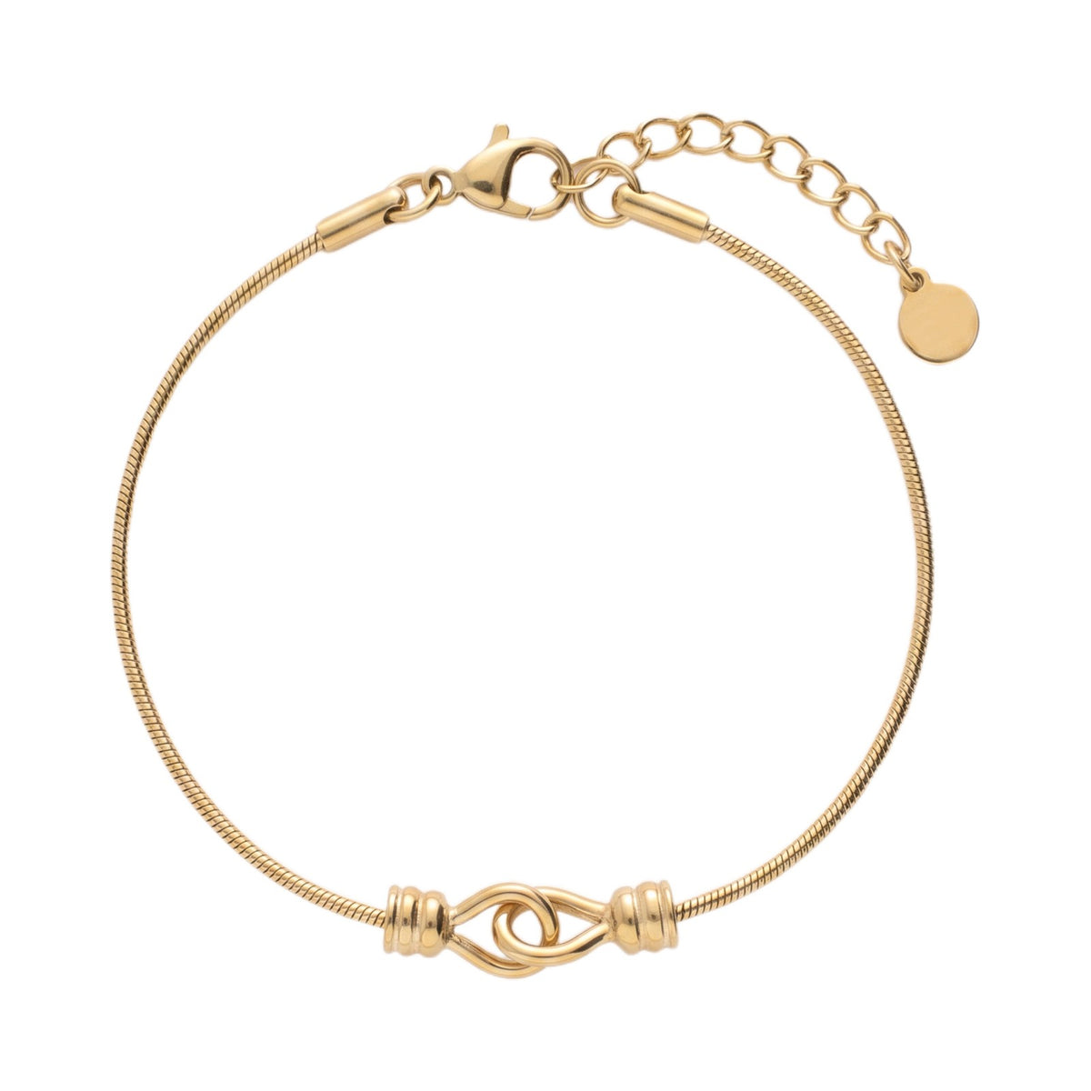 5pc Dainty Mixed Motif Bracelet Stack