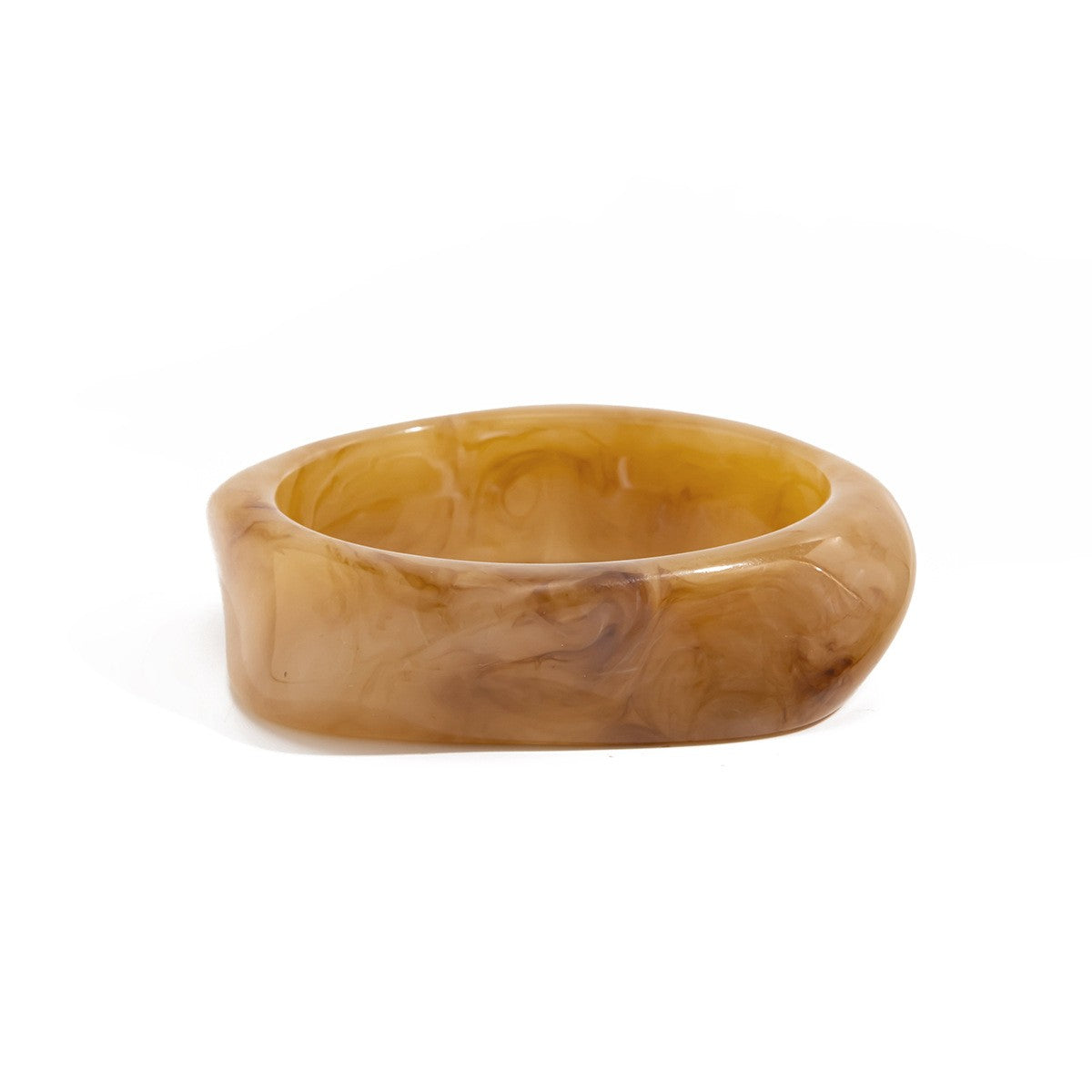 Boho Vintage Resin Bangle Set