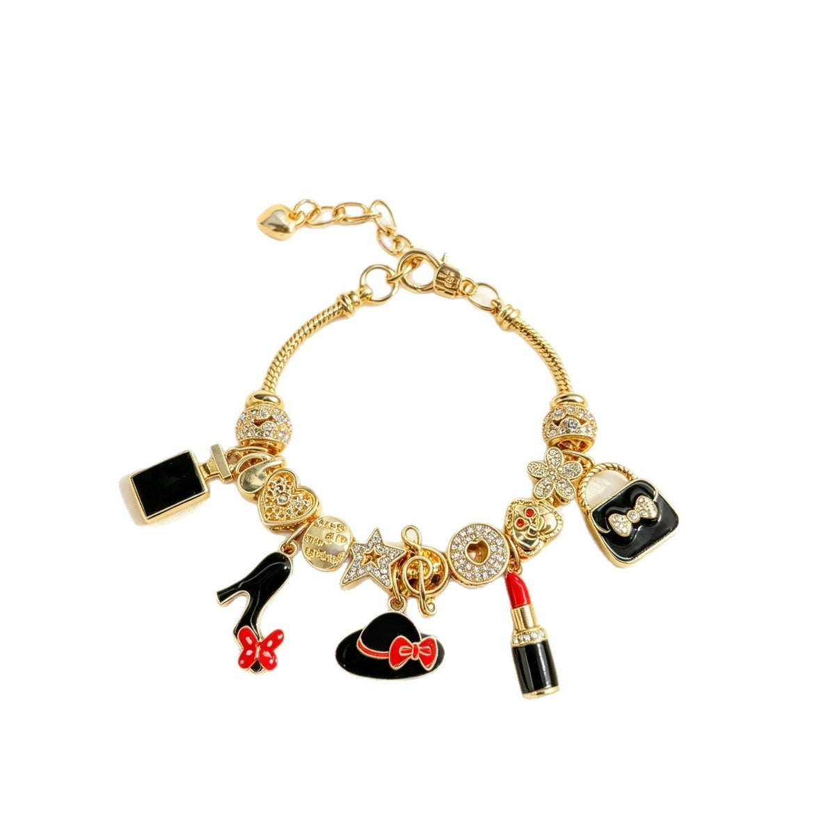 Classy Fashion Charm Snake Chain Bracelet