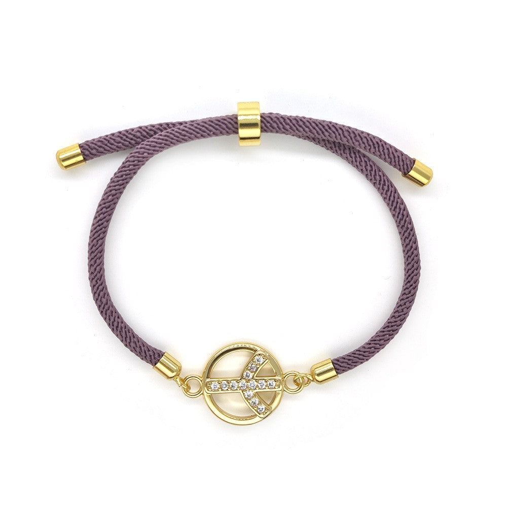 18k Boho Woven Evil Eye Bracelet Set
