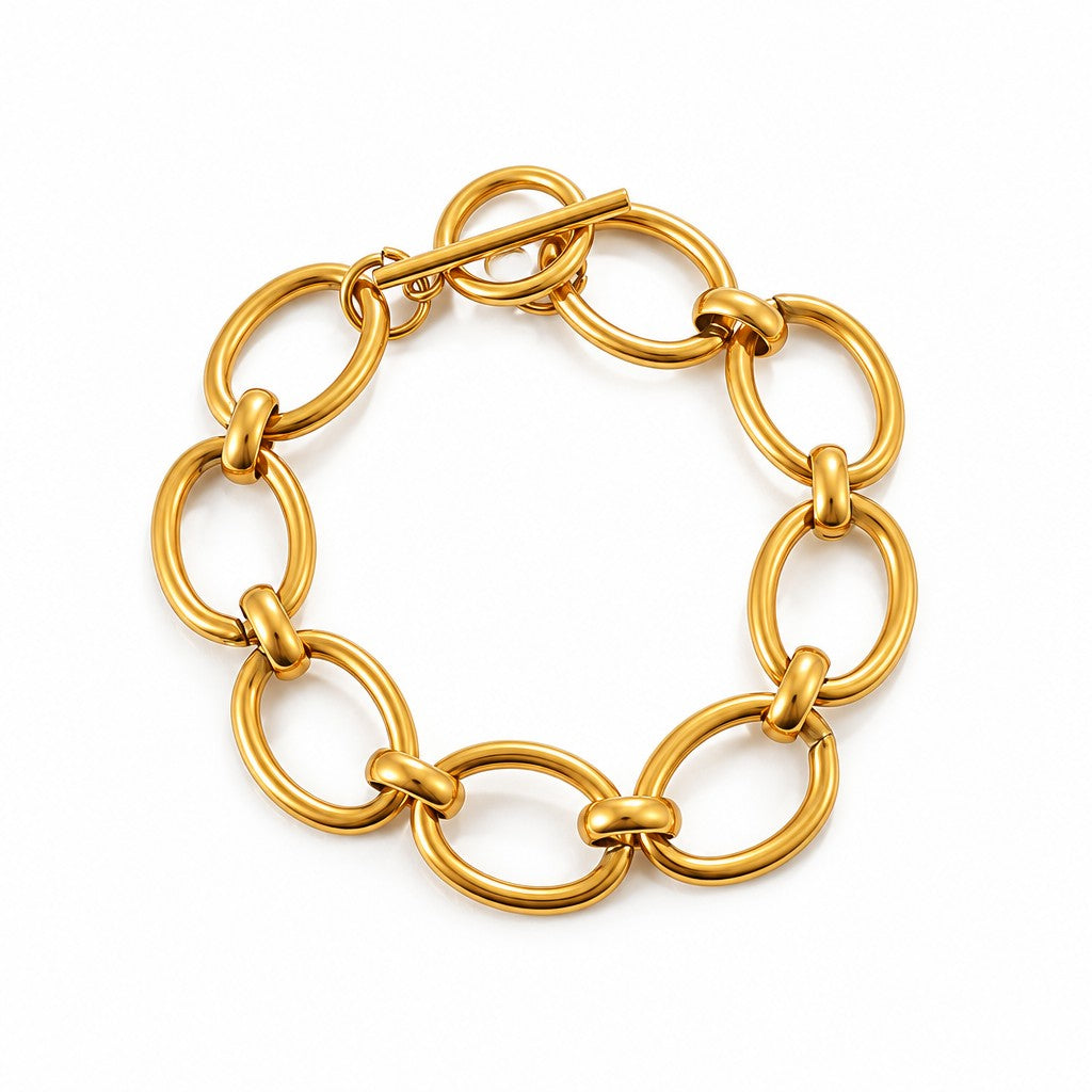 Classy Mixed Motif Stack Bracelet Set