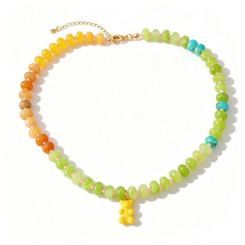 Sweet Multi-Strand Gummy Bear Necklace