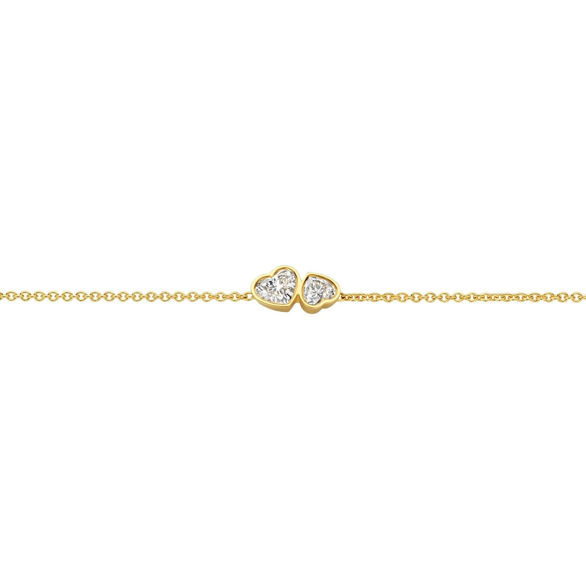 5pc Dainty Mixed Shape Zirconia Bracelet Set