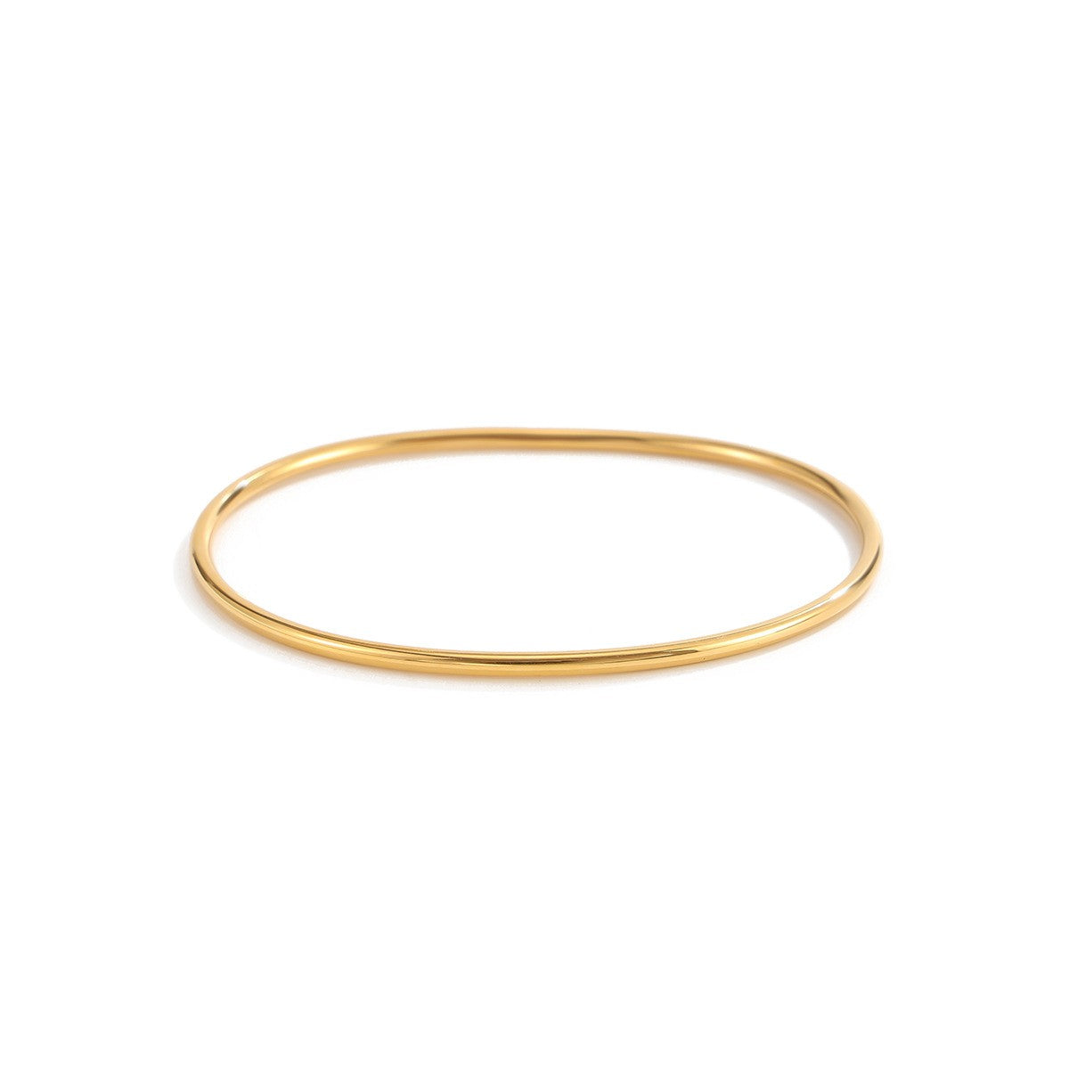 Classy Dual Tone Anklet