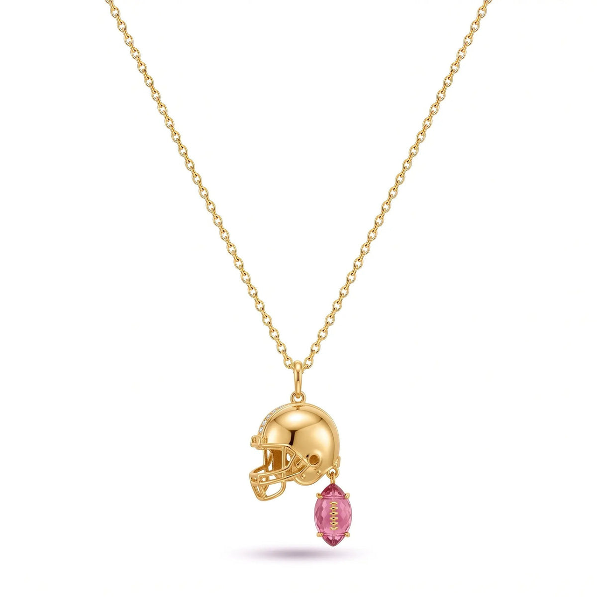 Dainty Sports Charm Pendant Necklace