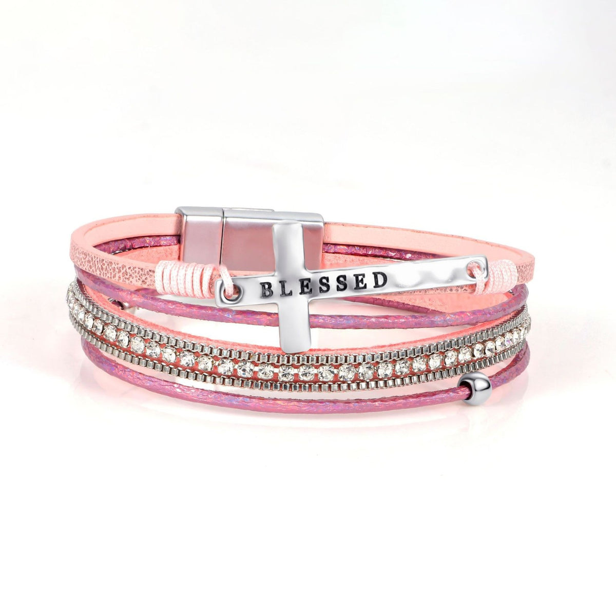 Boho Vintage Woven Leather Wrap Bracelet