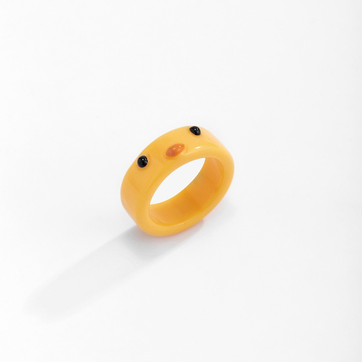 Sweet Pastel Animal Resin Ring Set