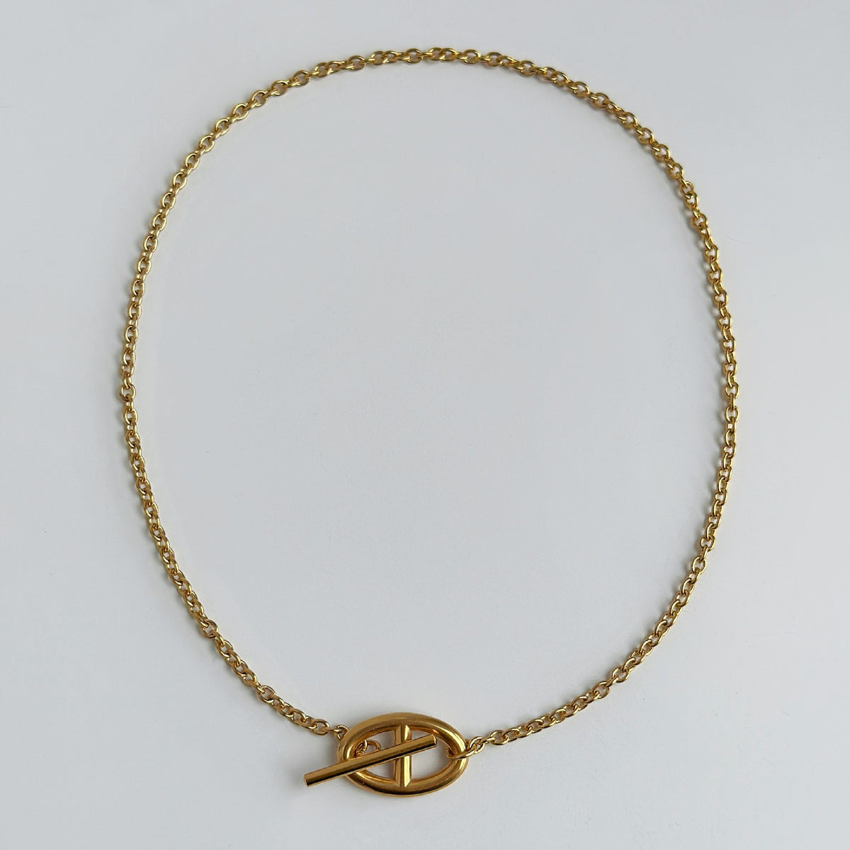 Vintage Coin OT Toggle Necklace
