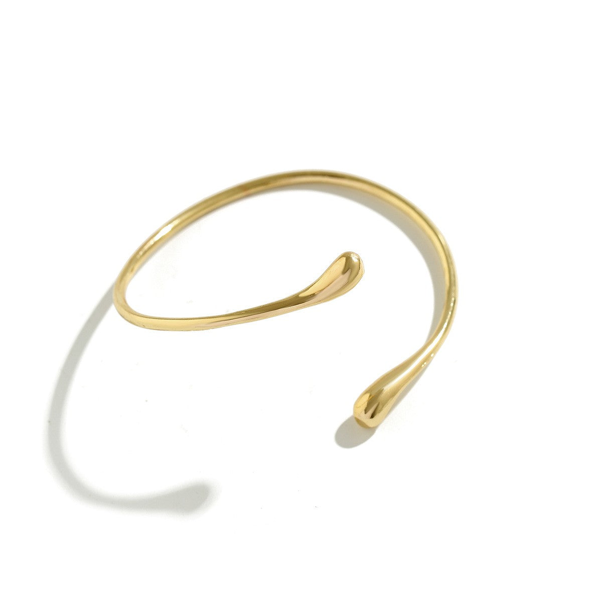 Classy Liquid Metal Drip Arm Cuff