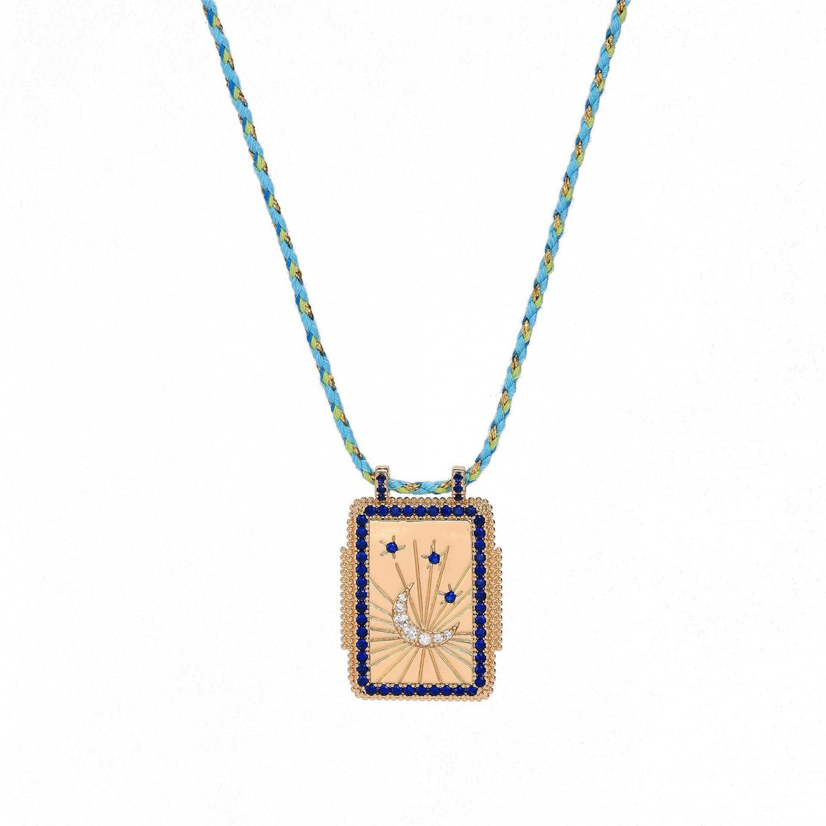 Boho Vintage Tarot Card Necklace
