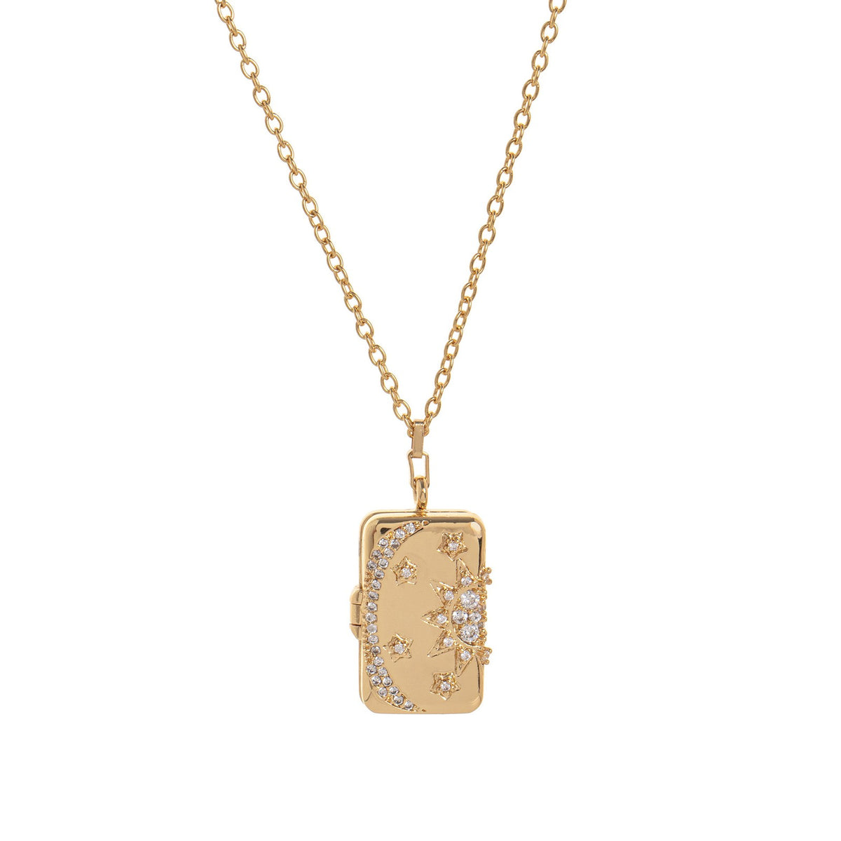 18k Romantic Floral Heart Locket Necklace