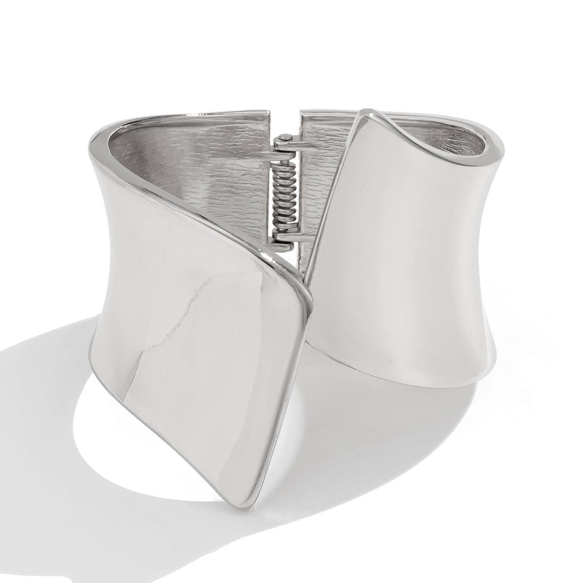 Statement Geometric Block Cuff Bracelet