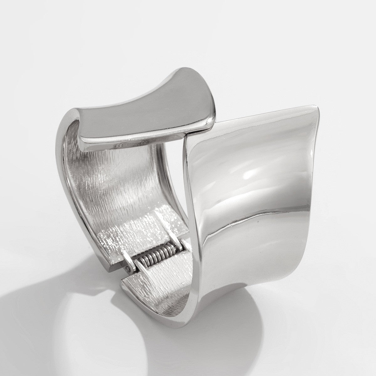 Statement Geometric Block Cuff Bracelet