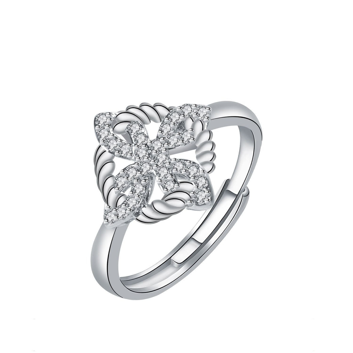 Adjustable Dainty Celtic Knot Ring