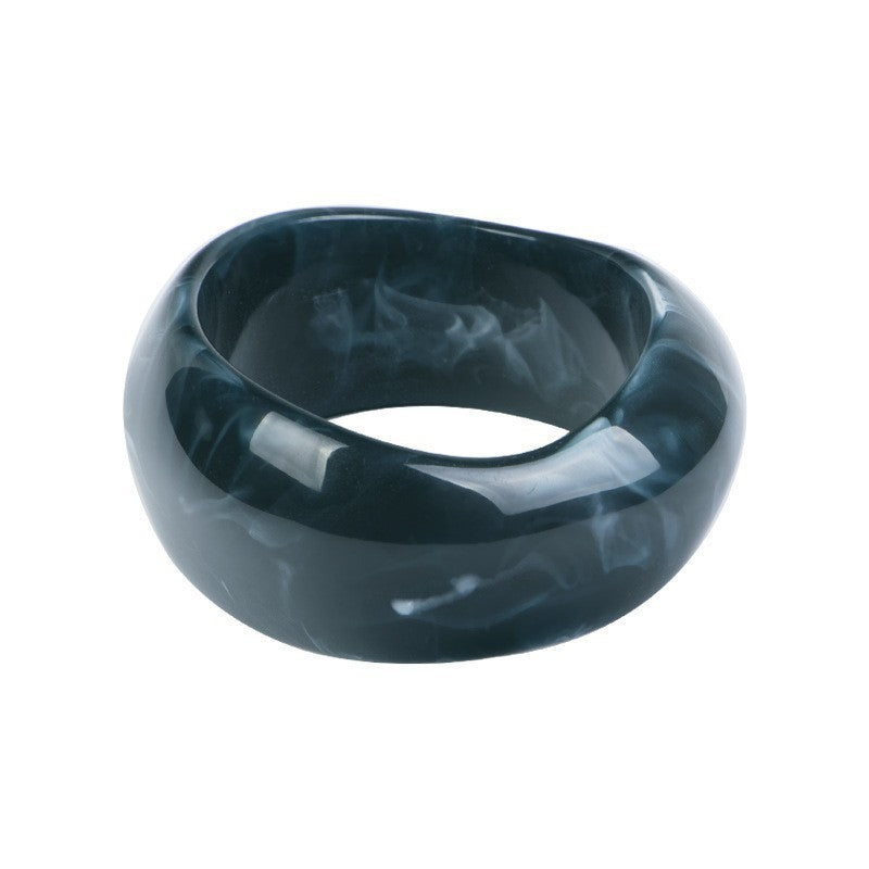 Classy Multicolor Wide Acrylic Bangle