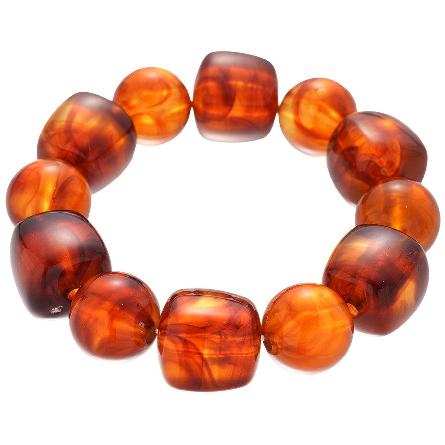 Boho Multicolor Geometric Acrylic Bracelet Set
