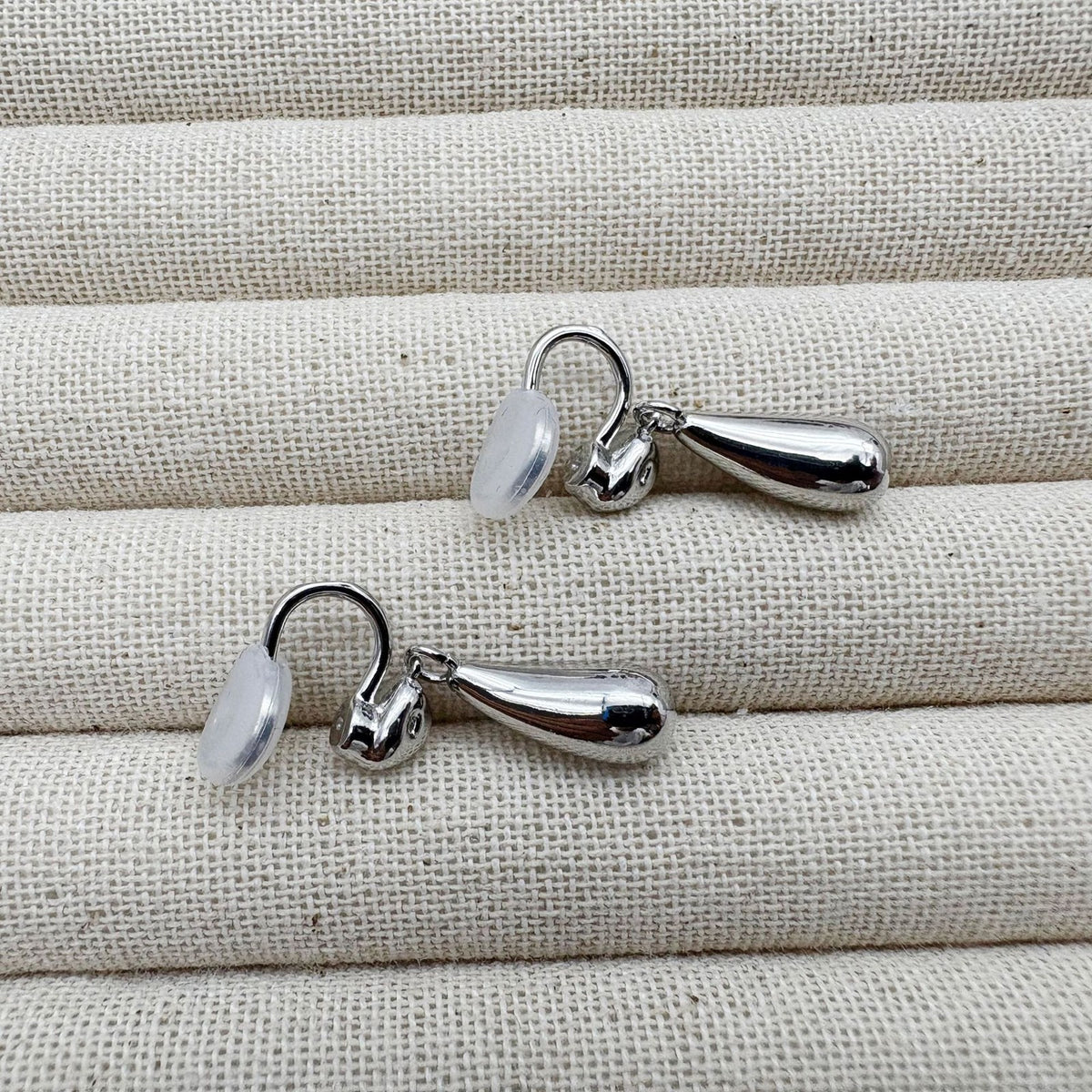Classy Tiger Eye Teardrop Ear Jacket Earrings