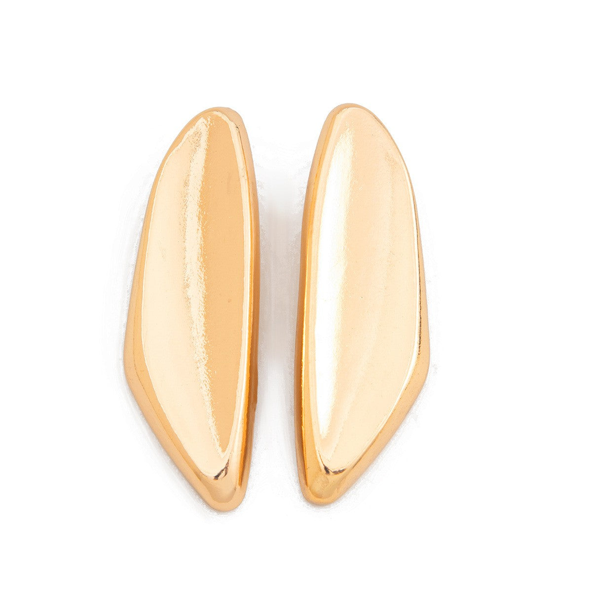 Classy Polished Geometric Stud Earrings
