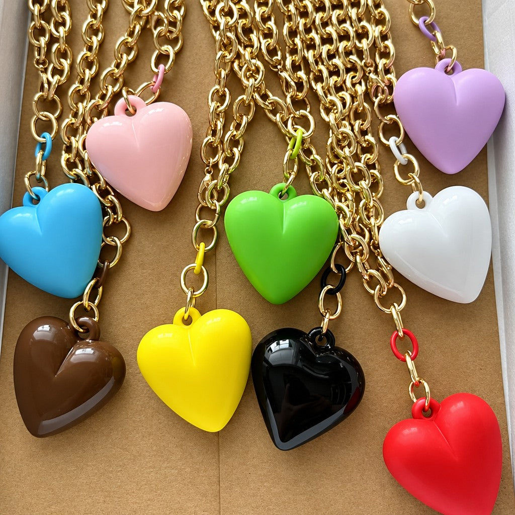 Vintage Turquoise Heart Pendant Necklace