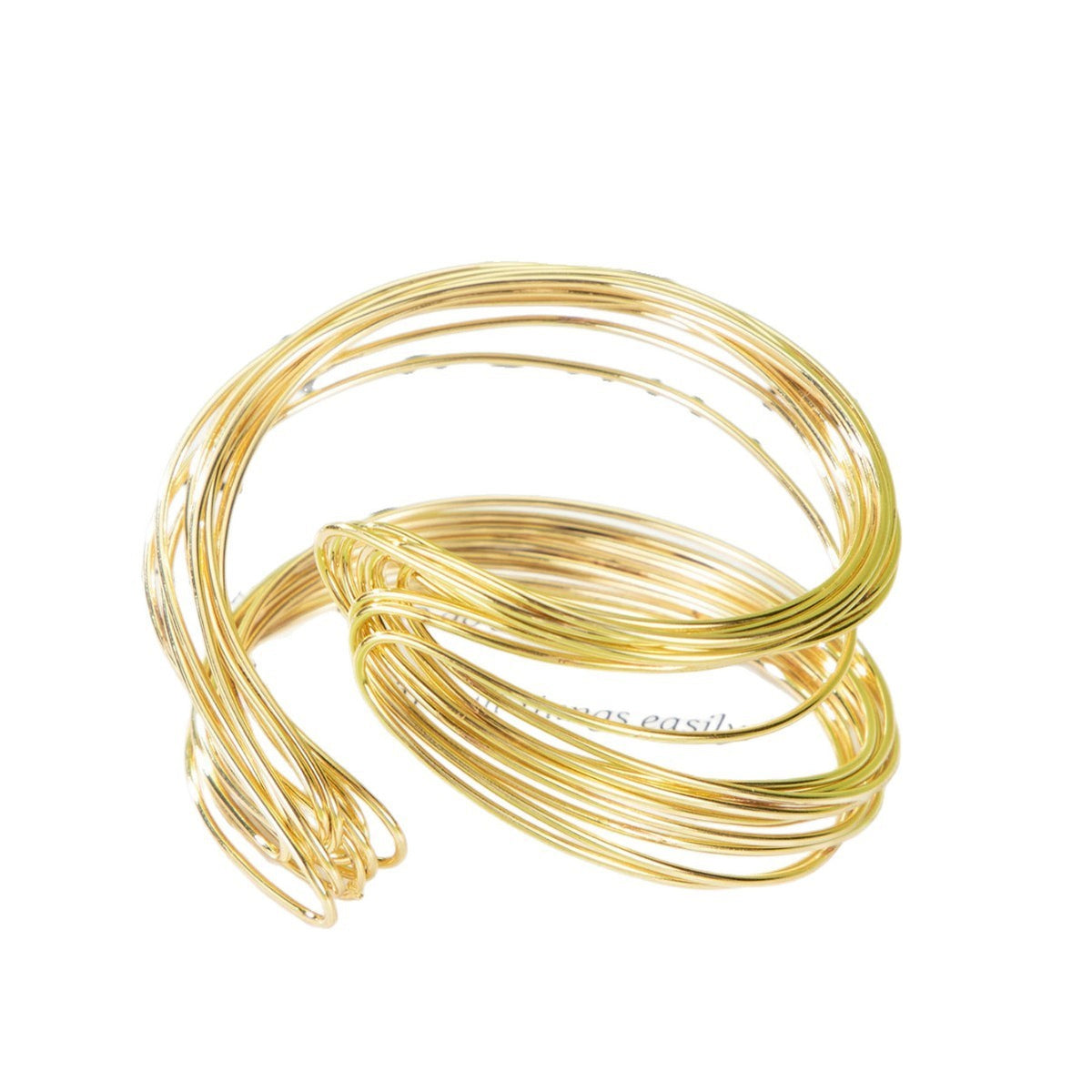 Classy Multi-Layer Wire Cuff Bangle