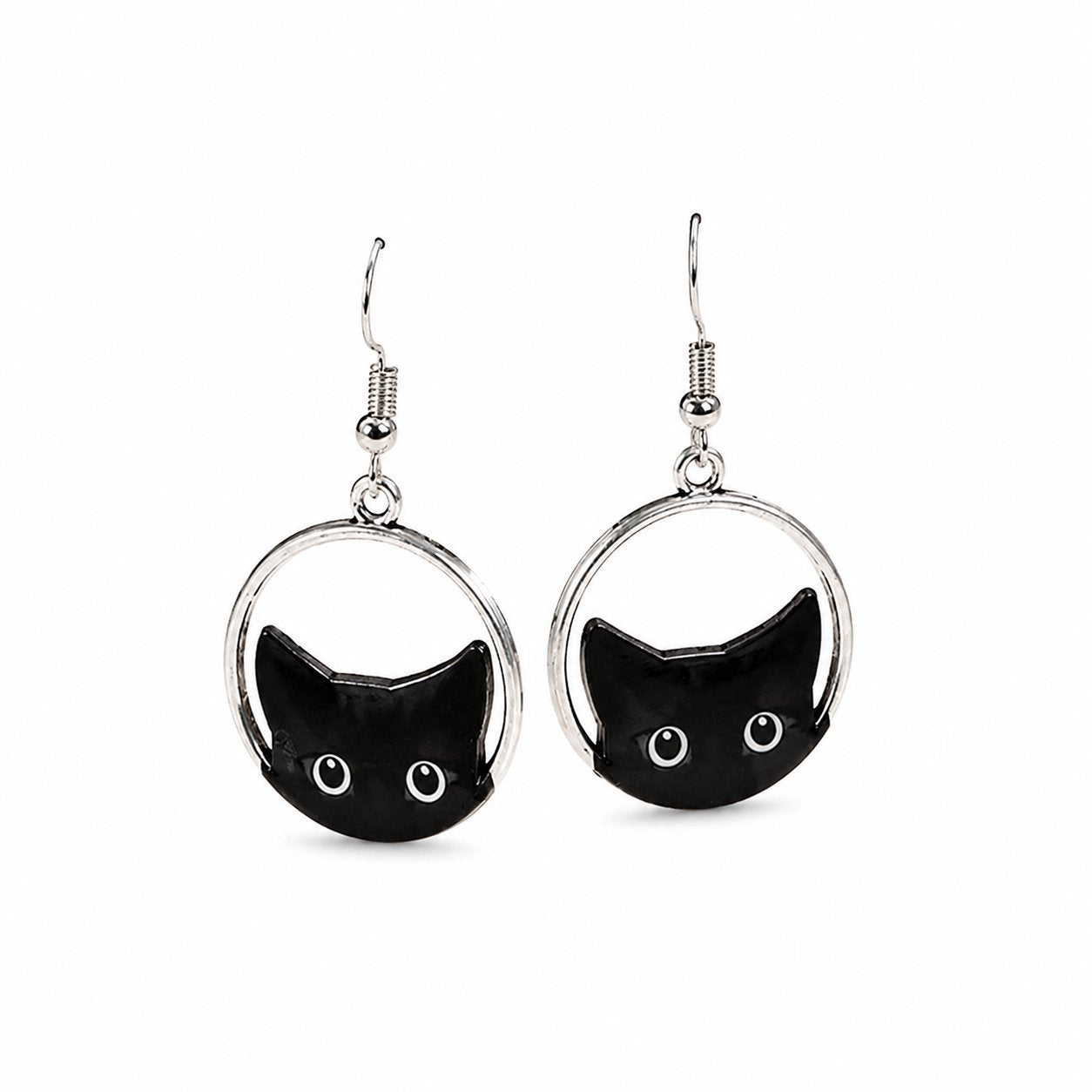 Cute Cat Hook Earrings