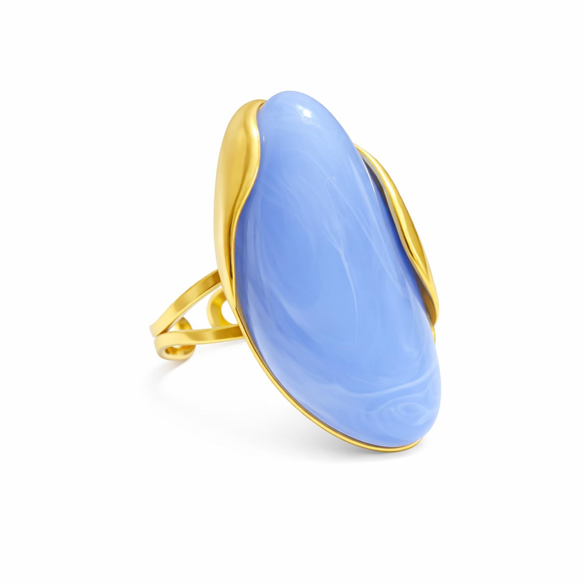 Adjustable Statement Freeform Resin Ring