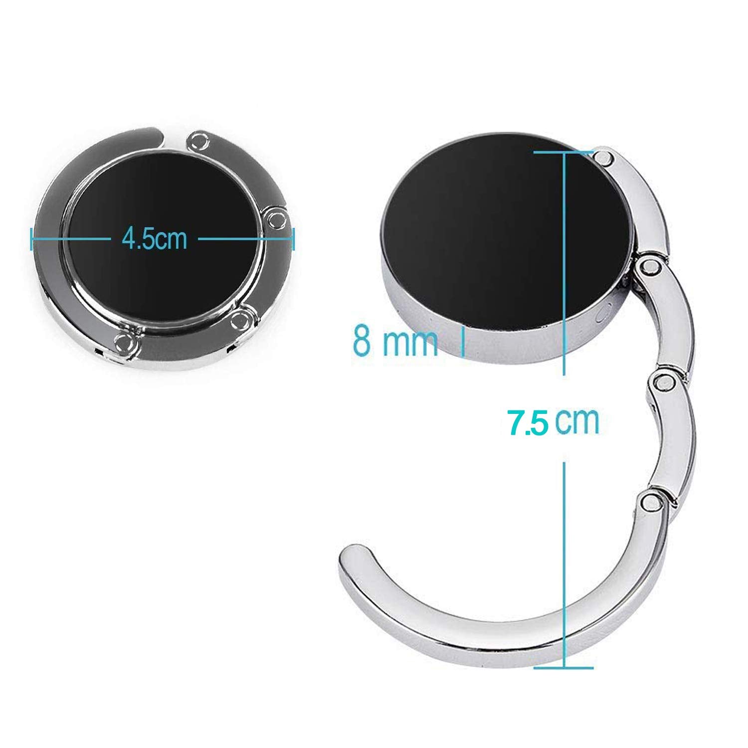 3pc Foldable Purse Table Hanger