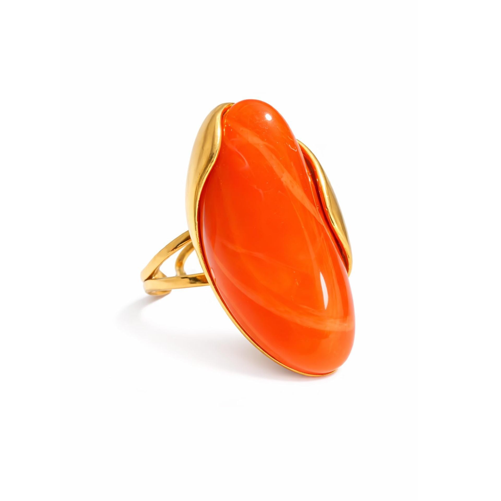 Adjustable Statement Freeform Resin Ring