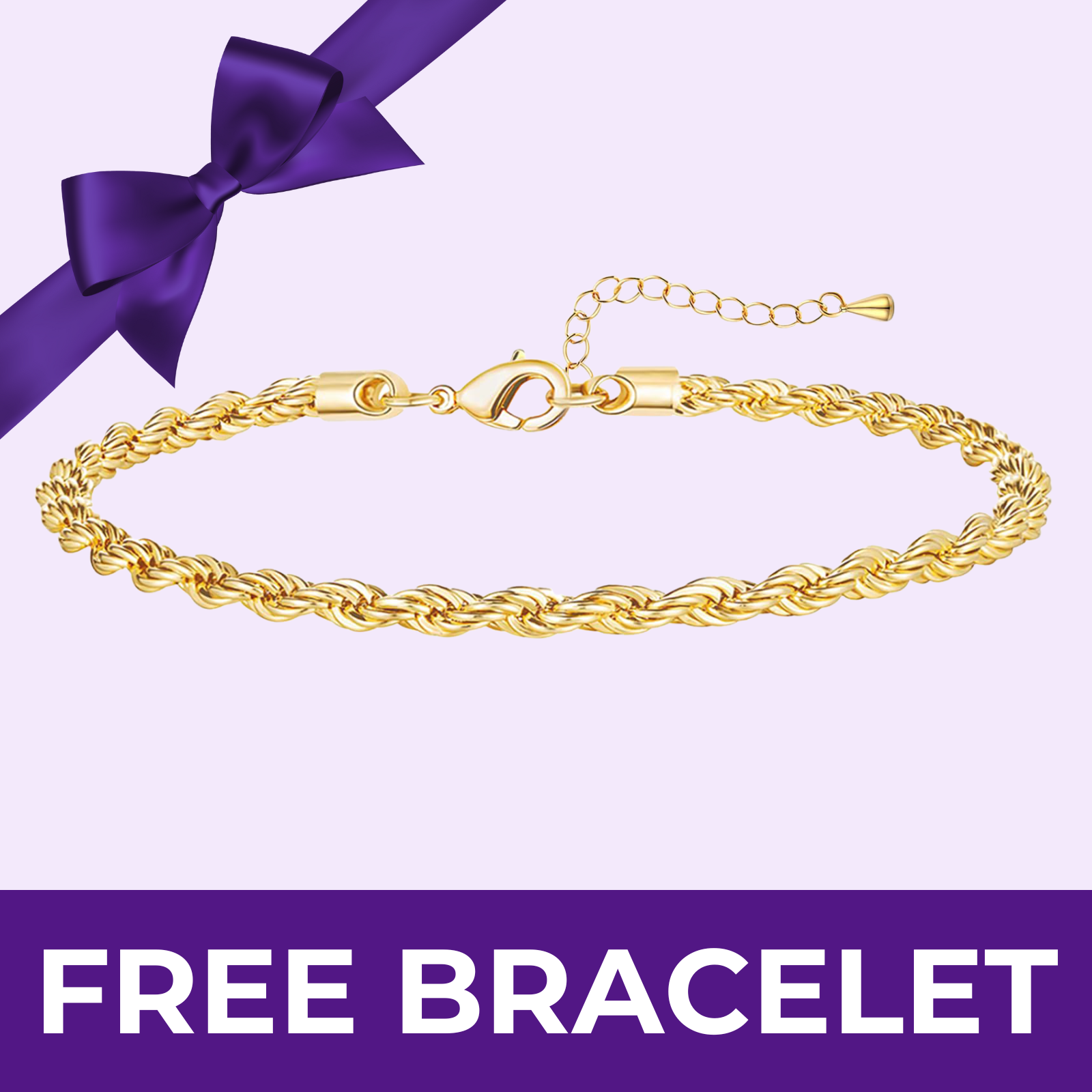 (🎁 FREE GIFT) Rope Bracelet