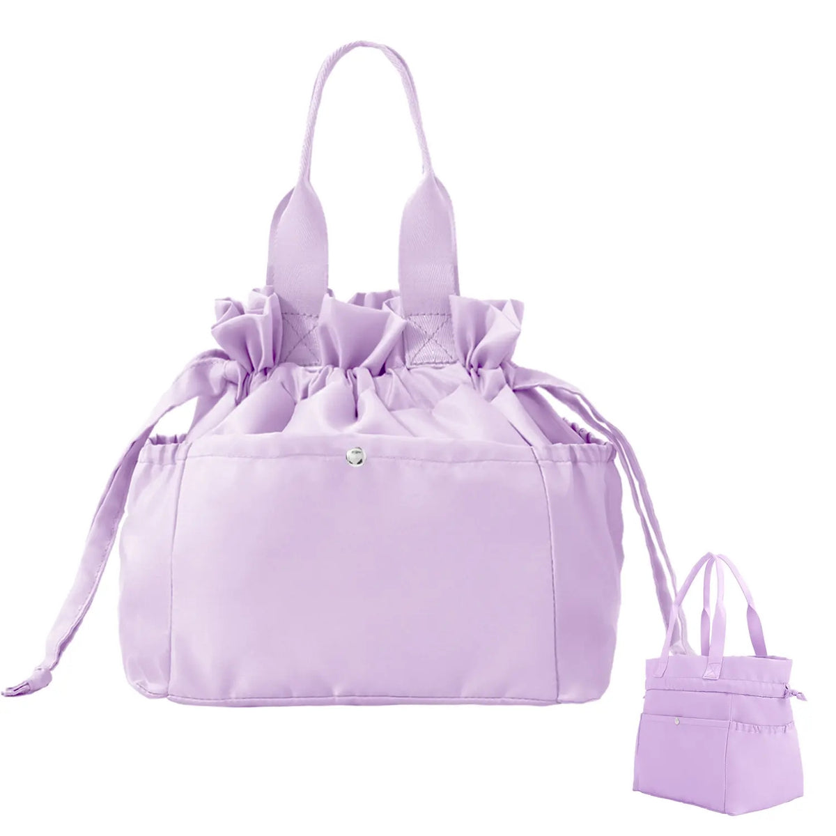 Large Waterproof Drawstring Lunch Bag