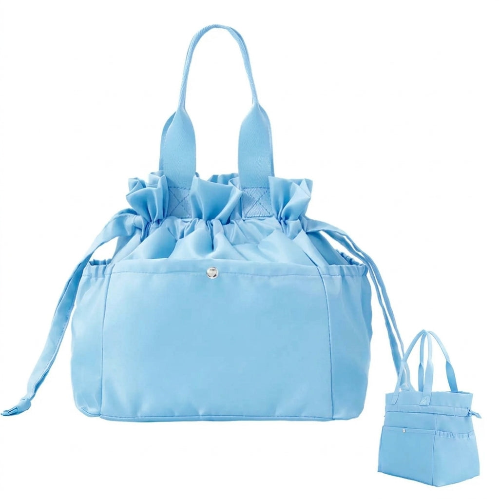 Large Waterproof Drawstring Lunch Bag
