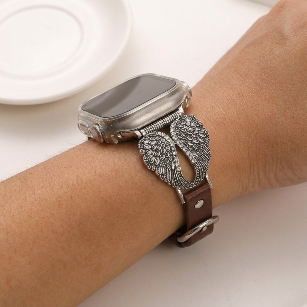 Boho Angel Wings Smart Watch Band