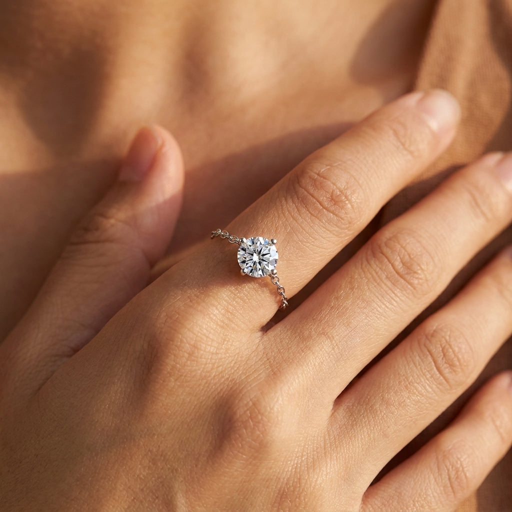 Minimal Solitaire Set Chain Ring