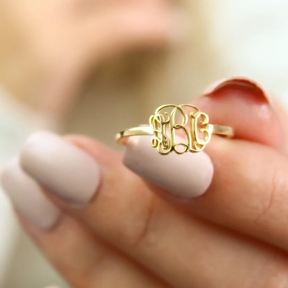 Minimal Monogram Ring