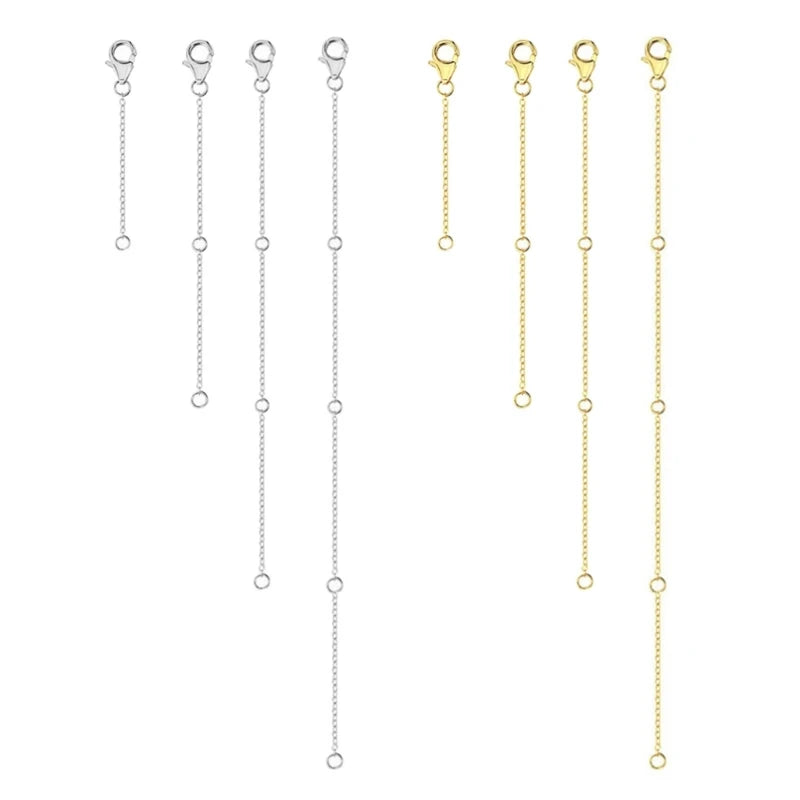 4pc Necklace Extender (2-8in) (5-20cm)