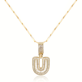 Bold Initial Necklace