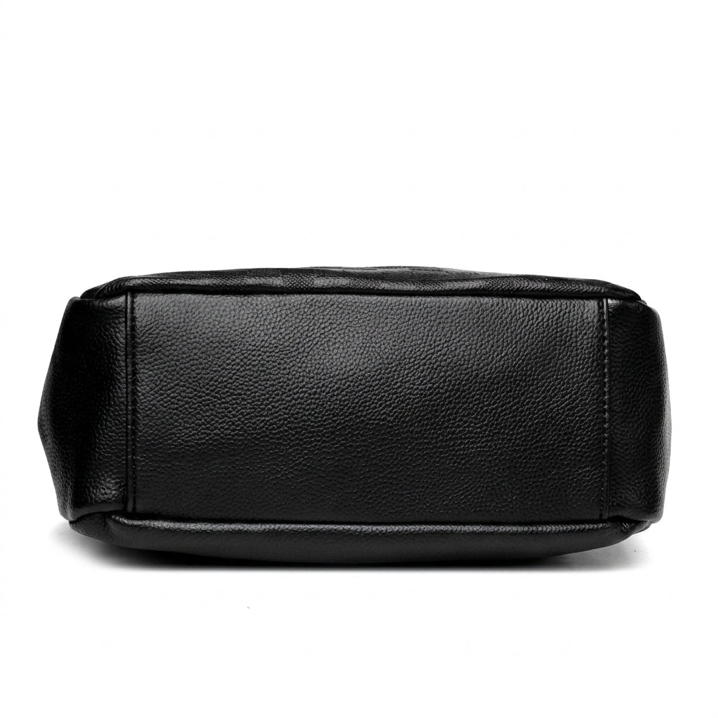 Minimal Checkered Shoulder Bag