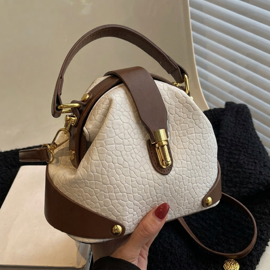 Elegant Pebbled Dome Bag